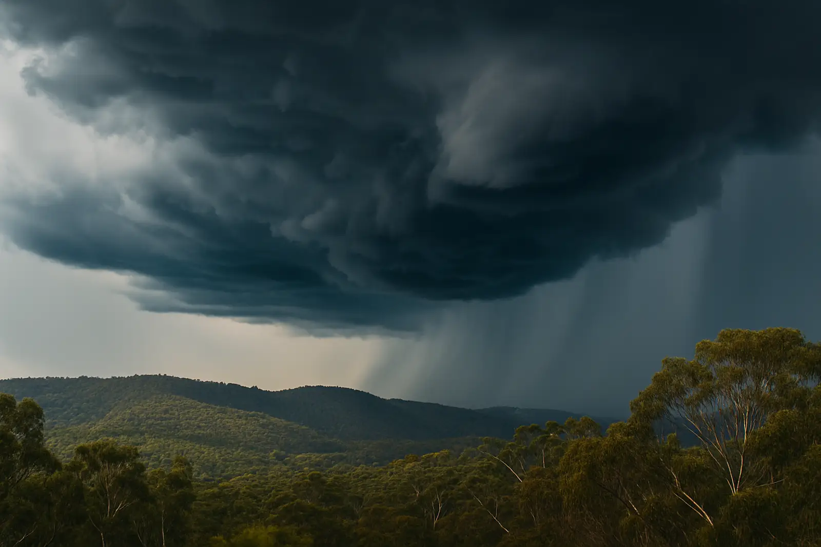Perth Hills storm season home monitoring illustration
